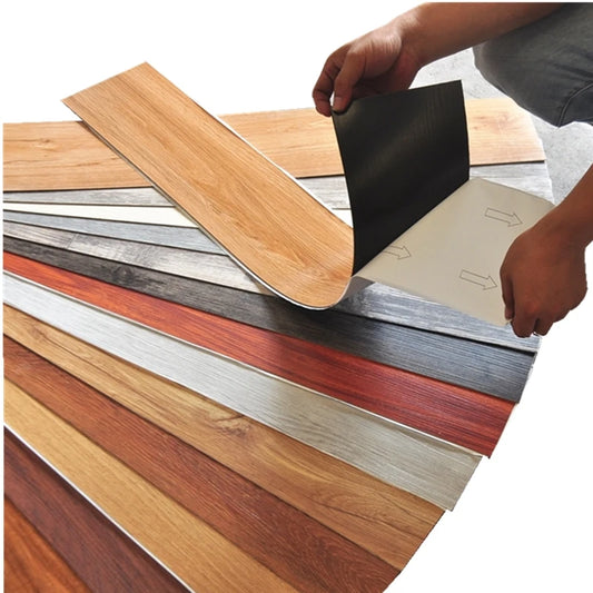 Waterproof Wood Grain PVC Stickers