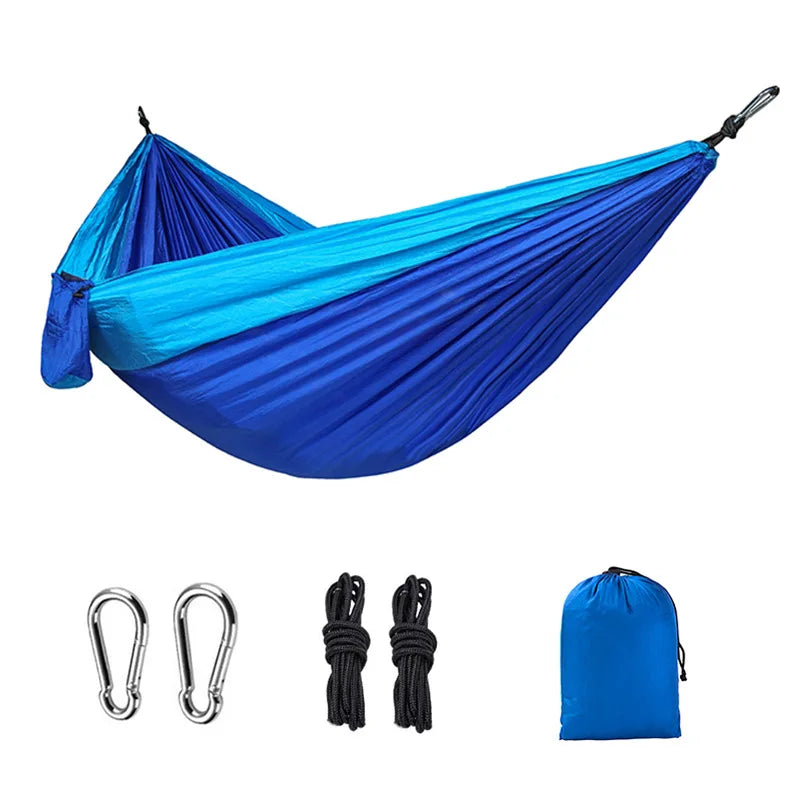 Portable Hammock 270x140cm Nylon Parachute Fabric