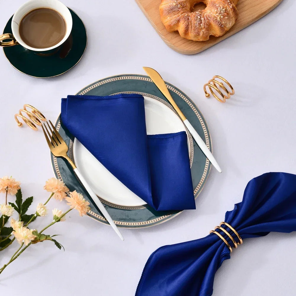 6pcs Satin Napkin