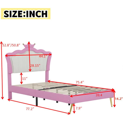 Twin Upholstered Bed Frame