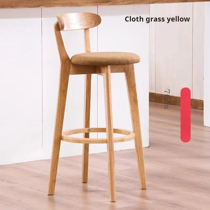 Solid Wood Bar Stool