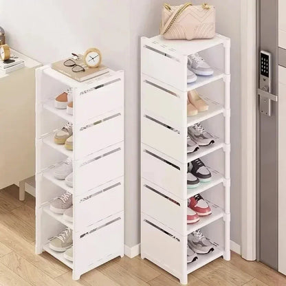 Stackable Adjustable Shoe Organizer Rack