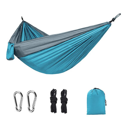 Portable Hammock 270x140cm Nylon Parachute Fabric