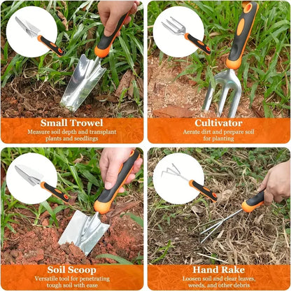 7pcs Mini Stainless Steel Garden Tools Set