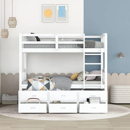 Twin Over Twin Bunk Bed