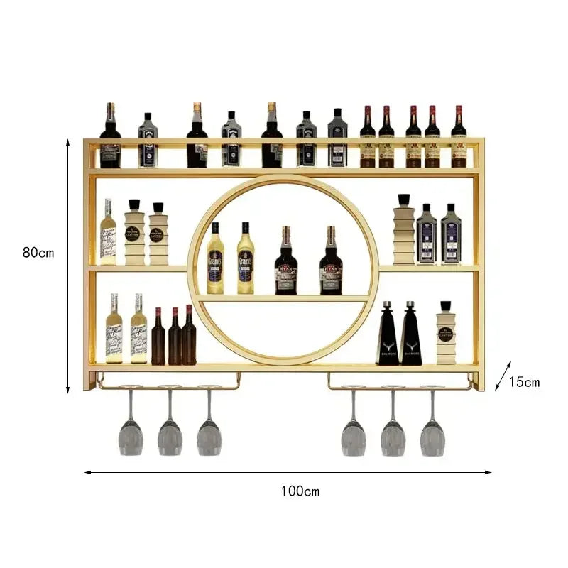 Wall-Mount Wine Rack