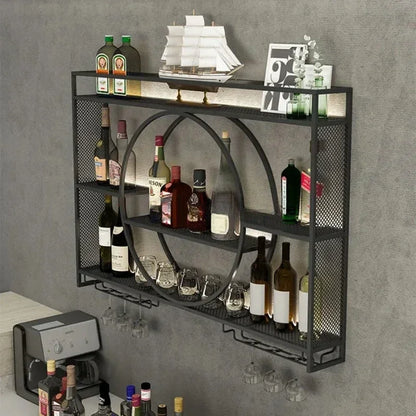 Wall-Mount Wine Rack