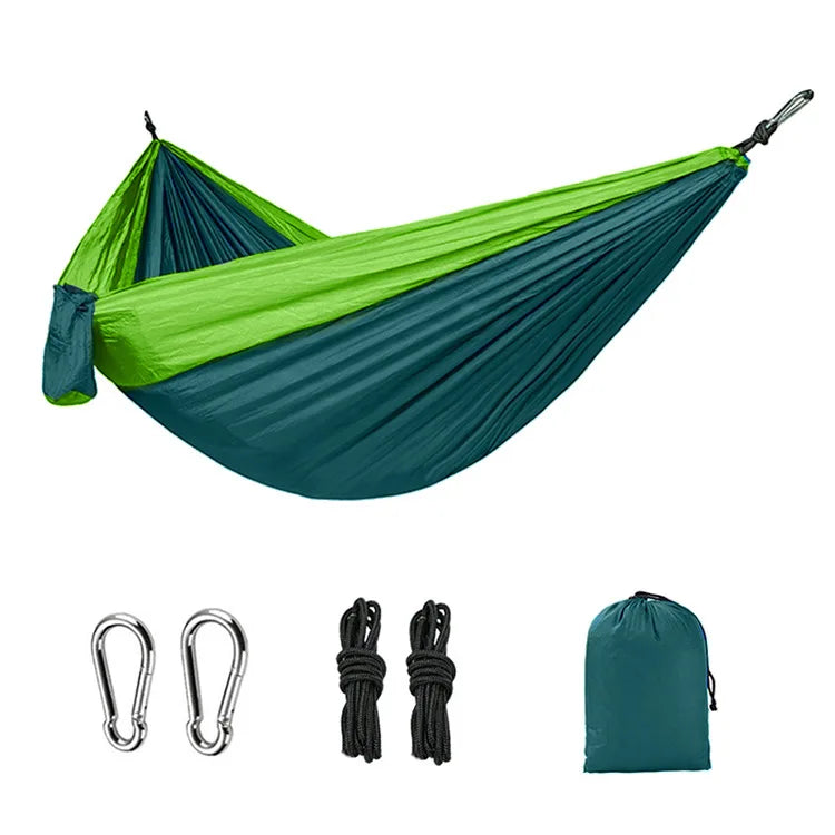 Portable Hammock 270x140cm Nylon Parachute Fabric