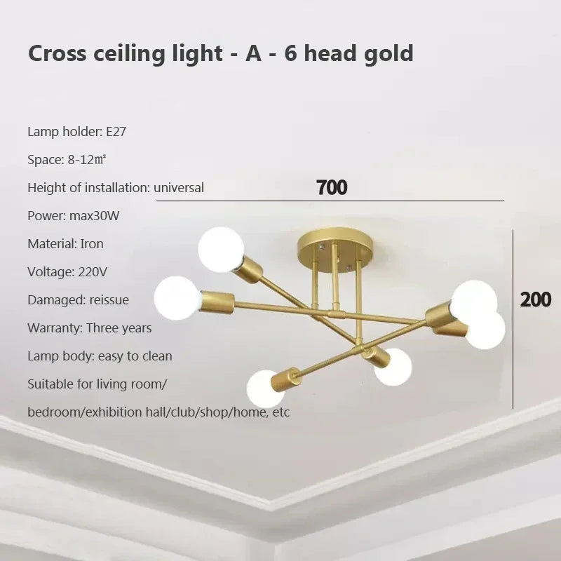 Modern LED Ceiling Light Chandelier