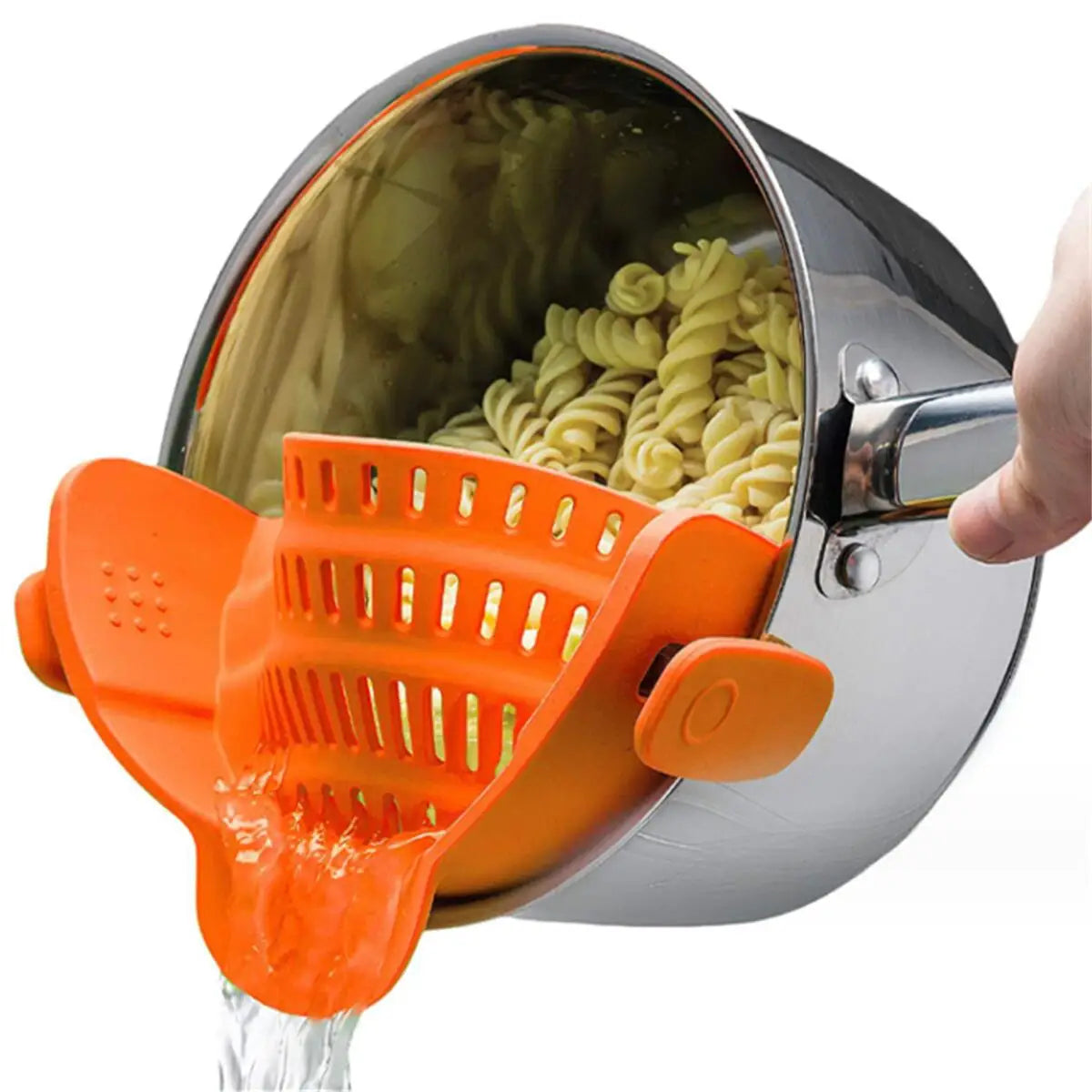 Adjustable Clip-On Pot Strainer