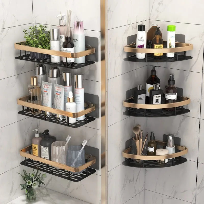 Rustproof Aluminum Bathroom Shelf