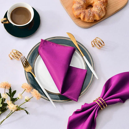 6pcs Satin Napkin