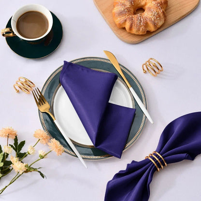 6pcs Satin Napkin