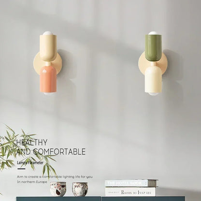 Nordic Macaron Wall Lamp