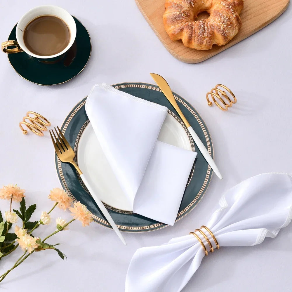 6pcs Satin Napkin