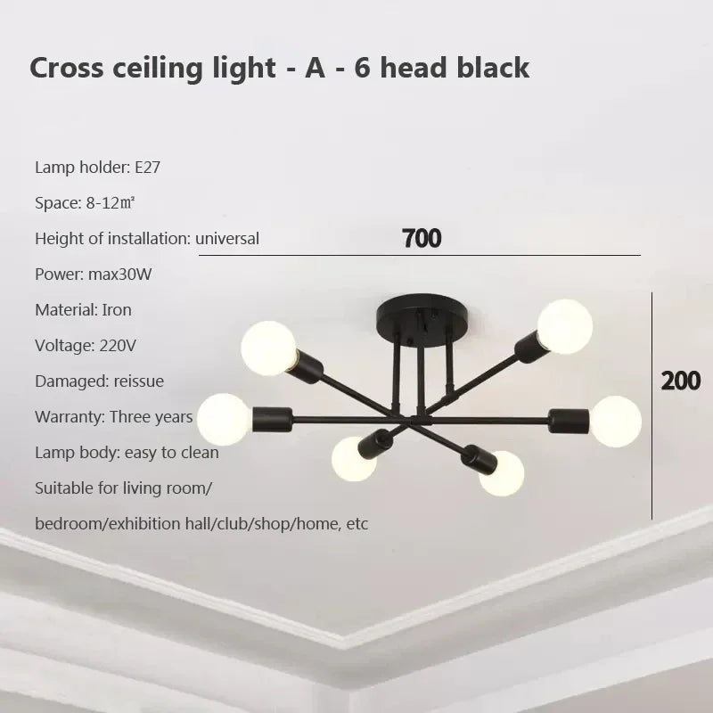 Modern LED Ceiling Light Chandelier