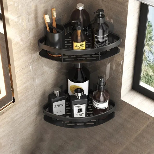 Rustproof Aluminum Bathroom Shelf