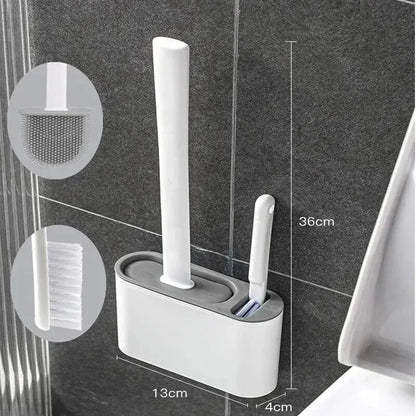 Wall Hanging Toilet Brush Holder