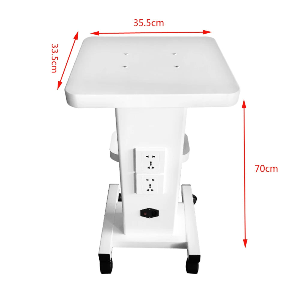 Salon Rolling Trolley with Socket