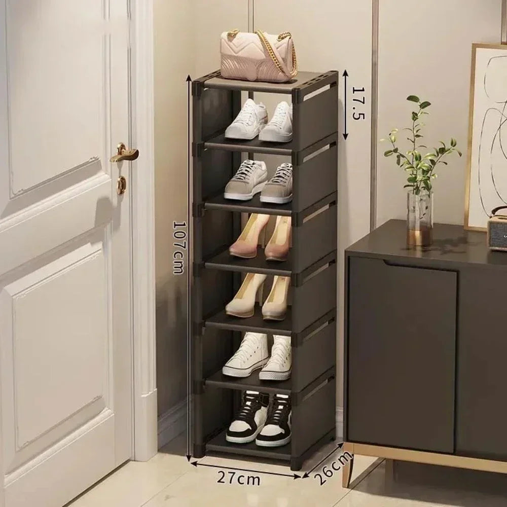 Stackable Adjustable Shoe Organizer Rack