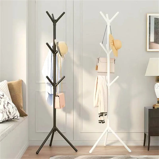 Vertical Tree Branch Coat Rack