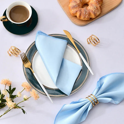 6pcs Satin Napkin