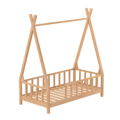 Premium Wood Kids House Bed