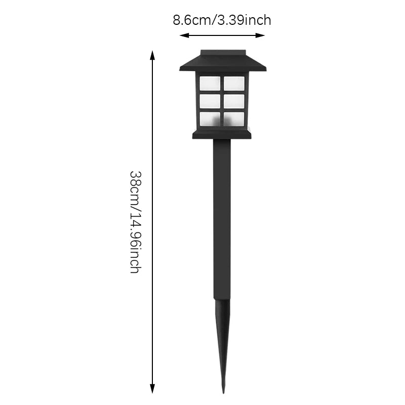 2 Pack Solar Pathway Lights