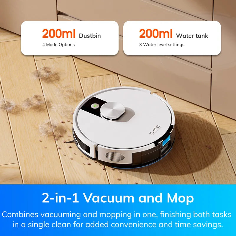 A12 Pro Robot Vacuum Mop Combo