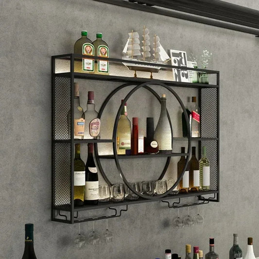 Wall-Mount Wine Rack