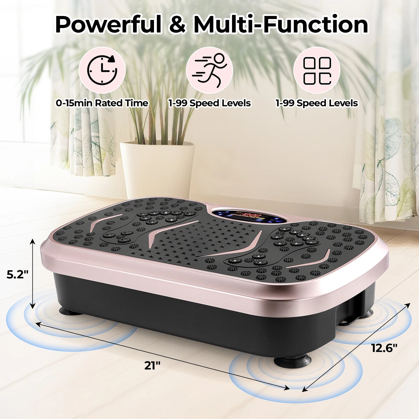 Vibration Plate Exercise Machine