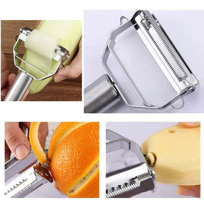 Durable Stainless Steel Multifunctional Vegetable Peeler