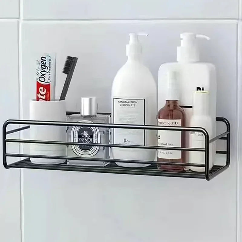 Floating Wall Shelf Metal Organizer Cart