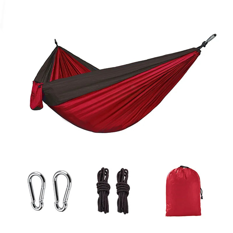 Portable Hammock 270x140cm Nylon Parachute Fabric