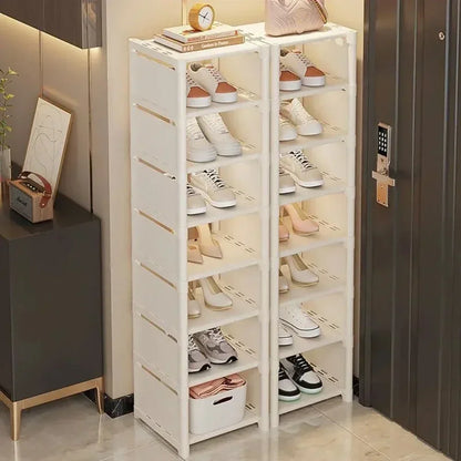 Stackable Adjustable Shoe Organizer Rack