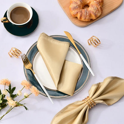 6pcs Satin Napkin