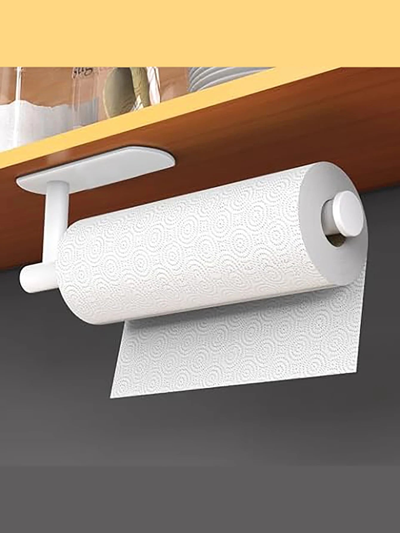 Adhesive Kitchen Paper Towel Holder