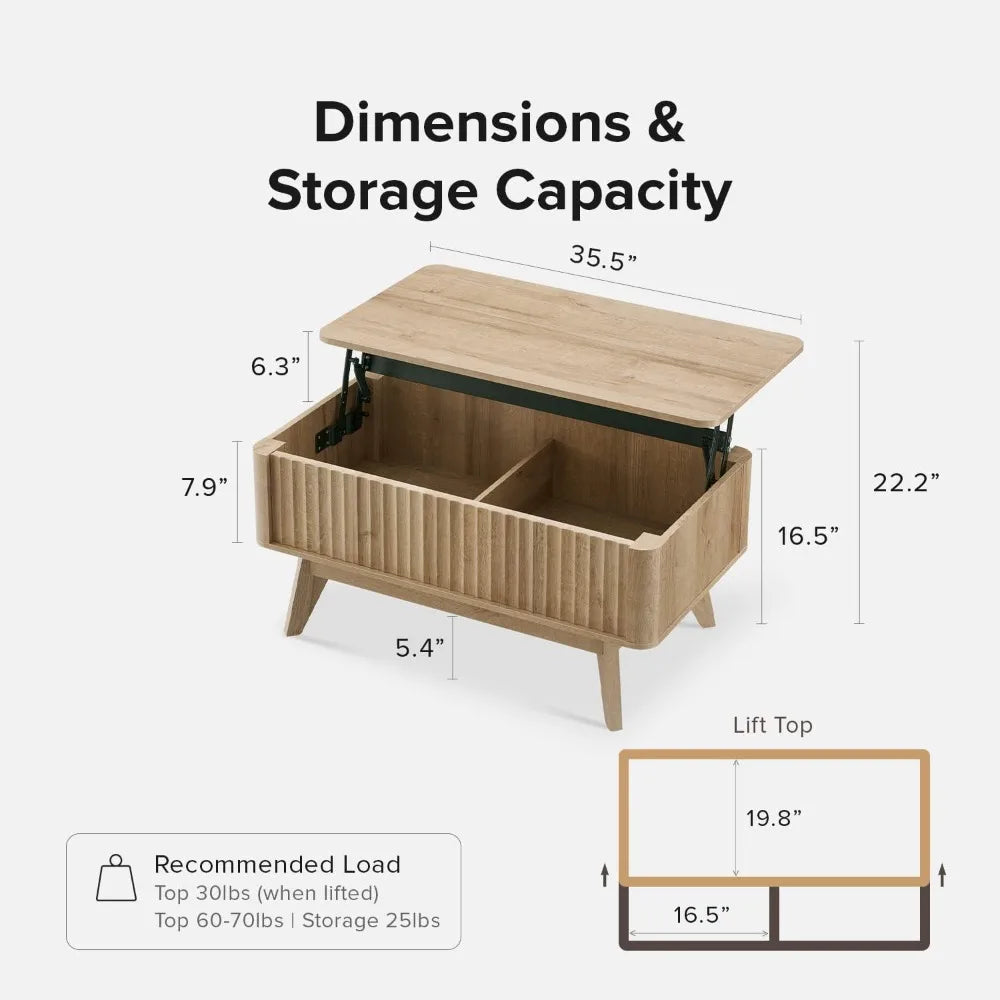 Brooklyn Lift Top Coffee Table