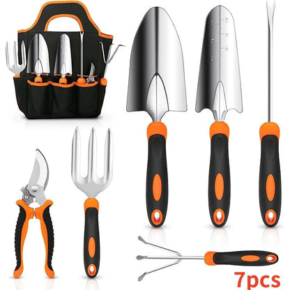 7pcs Mini Stainless Steel Garden Tools Set