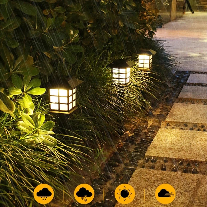 2 Pack Solar Pathway Lights