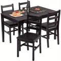 Kitchen Table and Dining Table Set, Wooden Elegant Kitchen