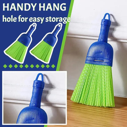 2 Pcs Whisk Broom Polys Fiber Handheld Brush Hand Broom Outdoor Broom Car Broom With Hang Hole For Cleaning Inddoor