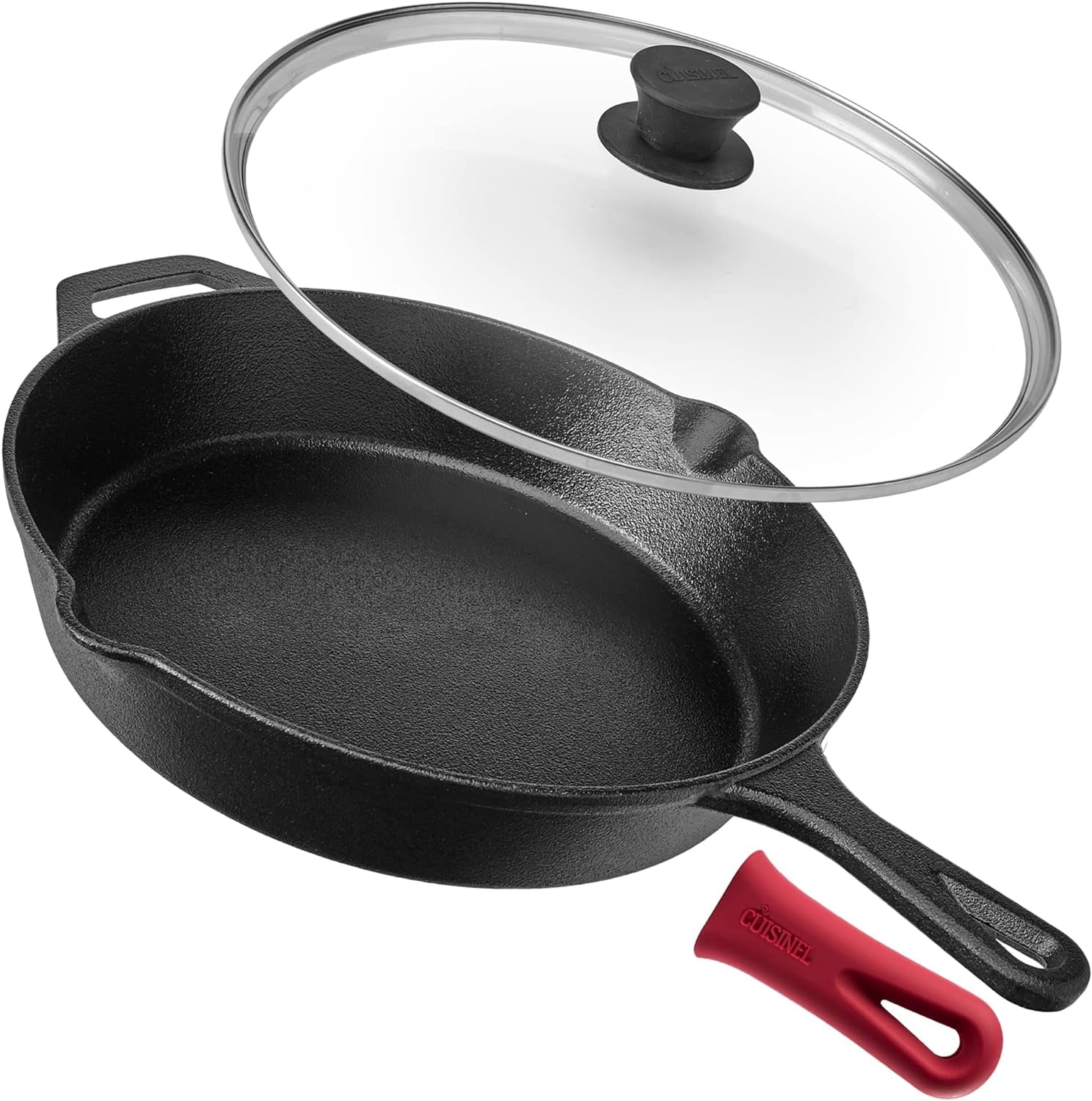 Cuisinel Cast Iron Skillets Set 