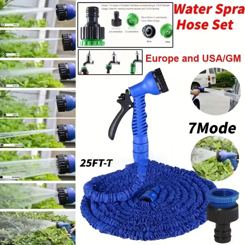 High pressure hose expansion hose high pressure irrigation hose can extend garden hose spray gun automobile water gun