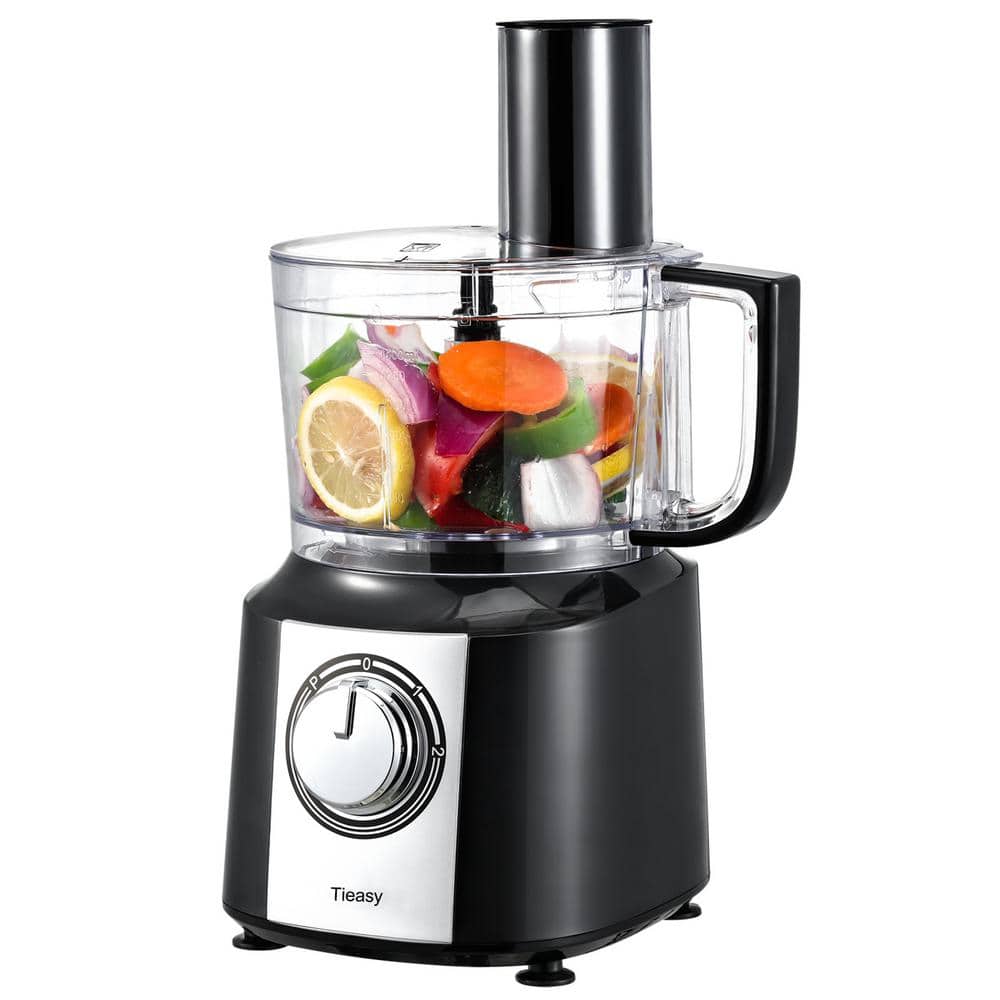 10-Cup 3-Speed Multifunctional Stainless Steel Food Processor