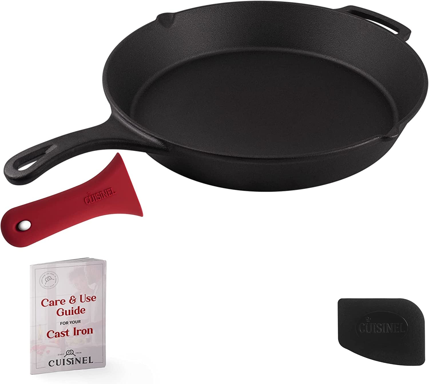 Cuisinel Cast Iron Skillets Set 