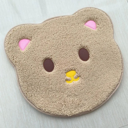 Sanrio Hello Kitty Designer Plush Rug Soft Doormat Floor Mat Carpet Home Living Bath Room Anti Slip Imitation Cashmere Gifts