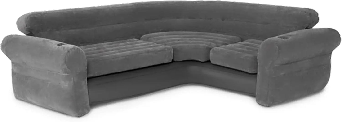 Corner Sofa, L-Shaped Couch, Blow Up Air Furniture