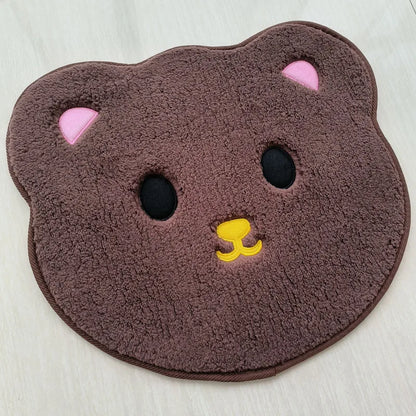 Sanrio Hello Kitty Designer Plush Rug Soft Doormat Floor Mat Carpet Home Living Bath Room Anti Slip Imitation Cashmere Gifts