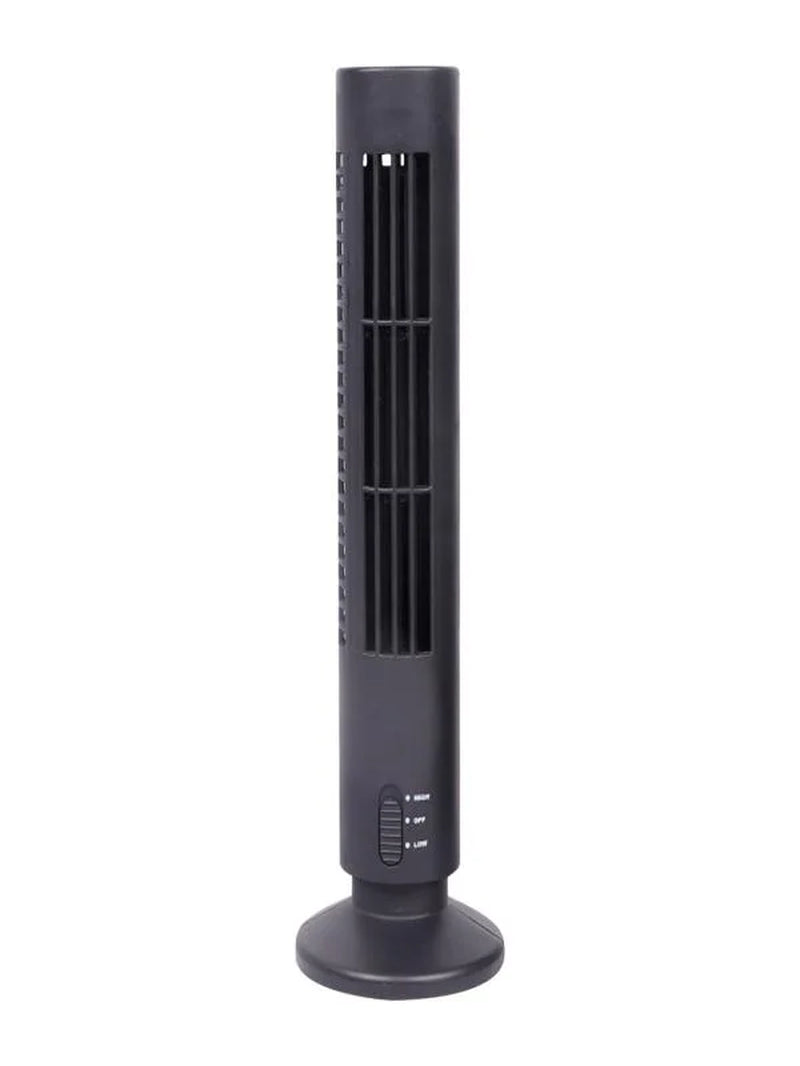 Fans on Usb Tower Fan Bladeless Fan Tower Electric Fan Mini Vertical Air Conditioner Fans for Home